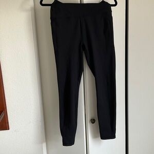 RBX Black High-Waisted Workout Tights